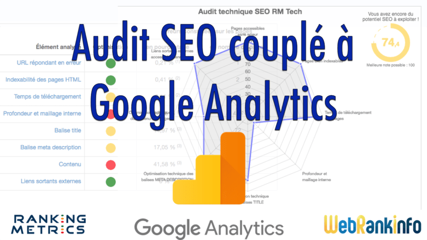 Audit SEO incluant Google Analytics
