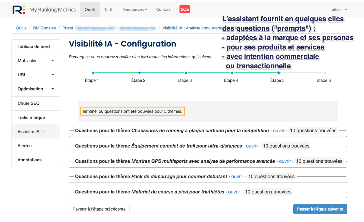 Assistant création de questions (prompts) pour les IA